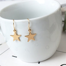 Load image into Gallery viewer, H02 Blue stars earrings Long Tassel Dangle Earrings For Women