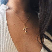 Load image into Gallery viewer, Fashion Jewelry Collier Pink Gold Rose
