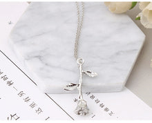 Load image into Gallery viewer, Fashion Jewelry Collier Pink Gold Rose