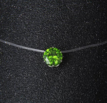 Load image into Gallery viewer, Zircon Necklace And Invisible Transparent Fishing Line Simple Pendant Necklace Jewelry