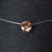 Load image into Gallery viewer, Zircon Necklace And Invisible Transparent Fishing Line Simple Pendant Necklace Jewelry