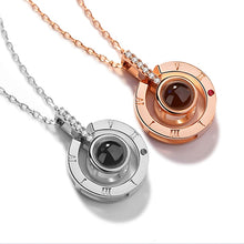 Load image into Gallery viewer, New Rose Gold Silver Neackle