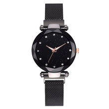 Load image into Gallery viewer, Luxury Women Watches Ladies Magnetic Starry Sky Clock