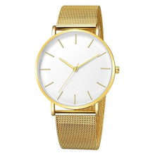 Load image into Gallery viewer, Minimalist Lady Business Luxury Silver Watches
