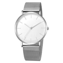 Load image into Gallery viewer, Minimalist Lady Business Luxury Silver Watches