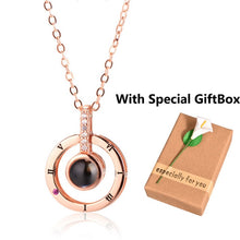 Load image into Gallery viewer, New Rose Gold Silver Neackle