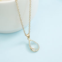 Load image into Gallery viewer, Hot Fashion Crystal Blue/red/pink white Water Drop Necklace