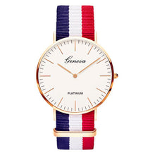 Load image into Gallery viewer, Nylon Strap Style Quartz Women Watch Top Brand Watches Fashion