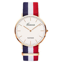 Load image into Gallery viewer, Nylon Strap Style Quartz Women Watch Top Brand Watches Fashion