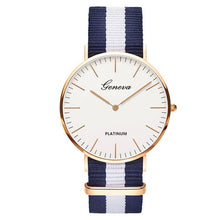 Load image into Gallery viewer, Nylon Strap Style Quartz Women Watch Top Brand Watches Fashion