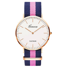 Load image into Gallery viewer, Nylon Strap Style Quartz Women Watch Top Brand Watches Fashion