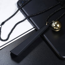 Load image into Gallery viewer, Black Irregular figure women necklace